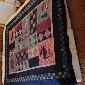 Two Corduroy Twin Quilts